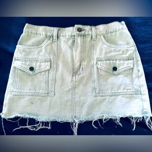 Sincerely Jules Lt Green Denim Skirt sz  11/29 new no tags